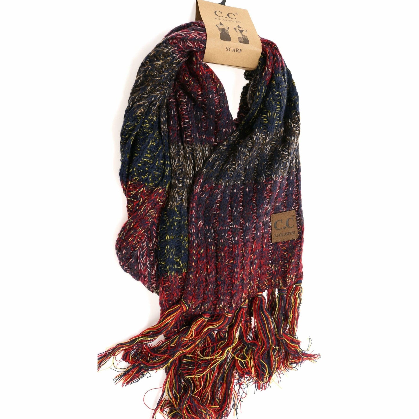 Tri-Color CC Scarf SF1816