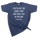 HEATHER NAVY BLUE WHT INK