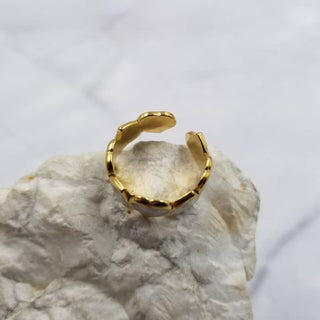 Enamel Heart Ring