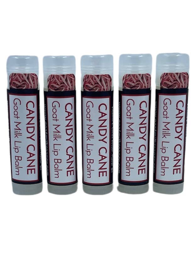 Candy Cane Goat Milk Lip Balm