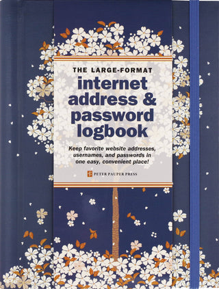 CLEARANCE Blossoms Large Internet Address & Password