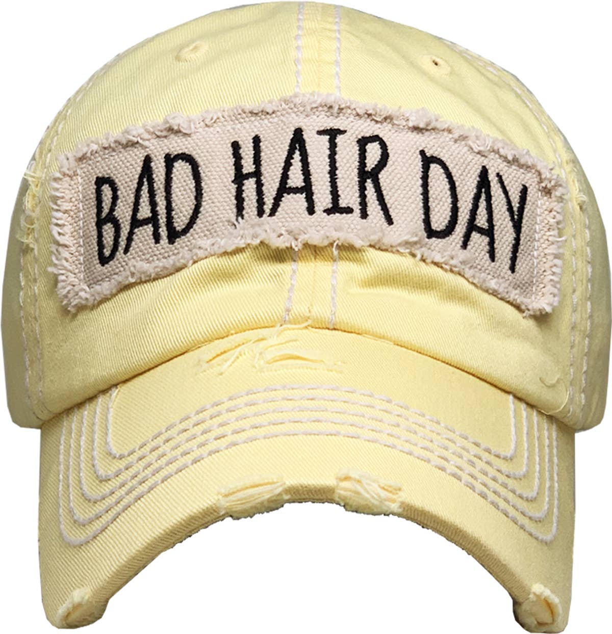 Bad Hair Day Washed Vintage Ball Cap