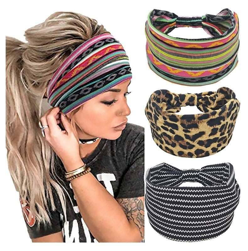 Patterned Wide Headbands