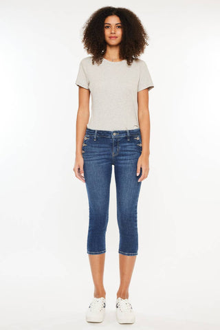 KAN CAN CROP CAPRI JEANS