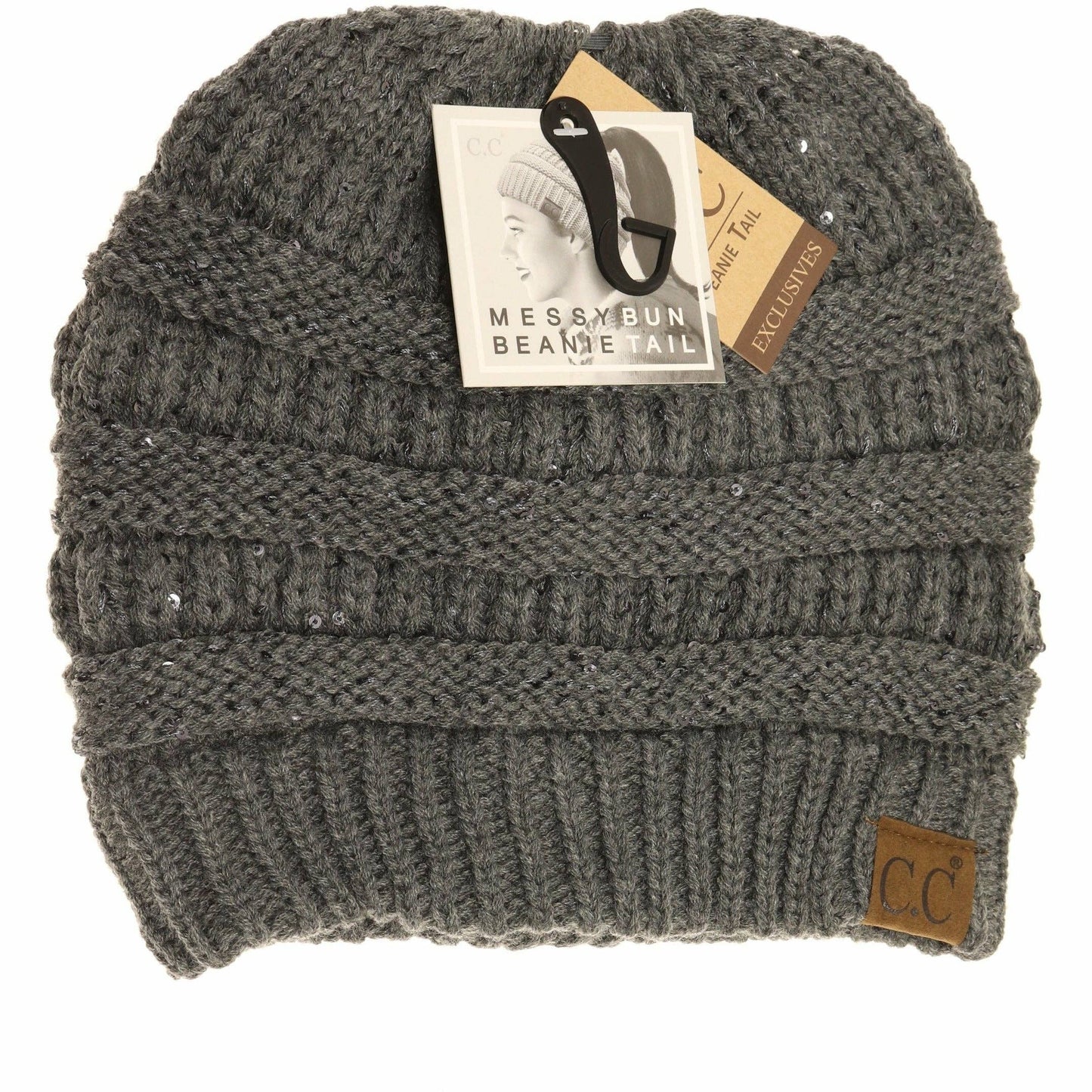 Sequin CC Beanie Tail Beanie MB730