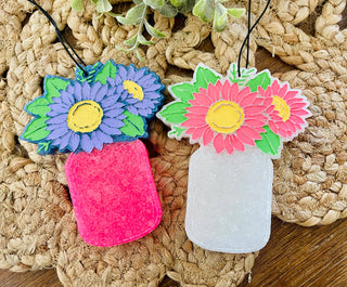 Bouquet Jar Car Freshie