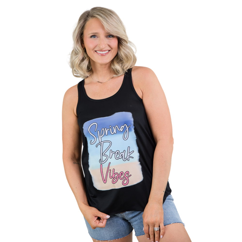 Spring Break Vibes Tank Top