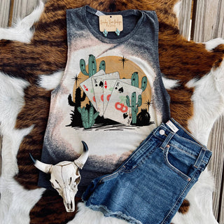 Wild Card Western Festival Muscle Tank