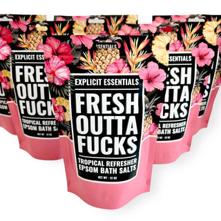 Fresh Outta Fucks Bath Salts 12oz Bag