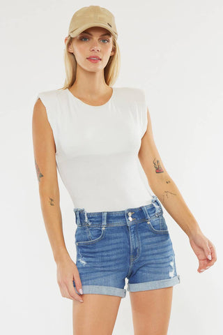 KAN CAN DENIUM JEAN SHORTS