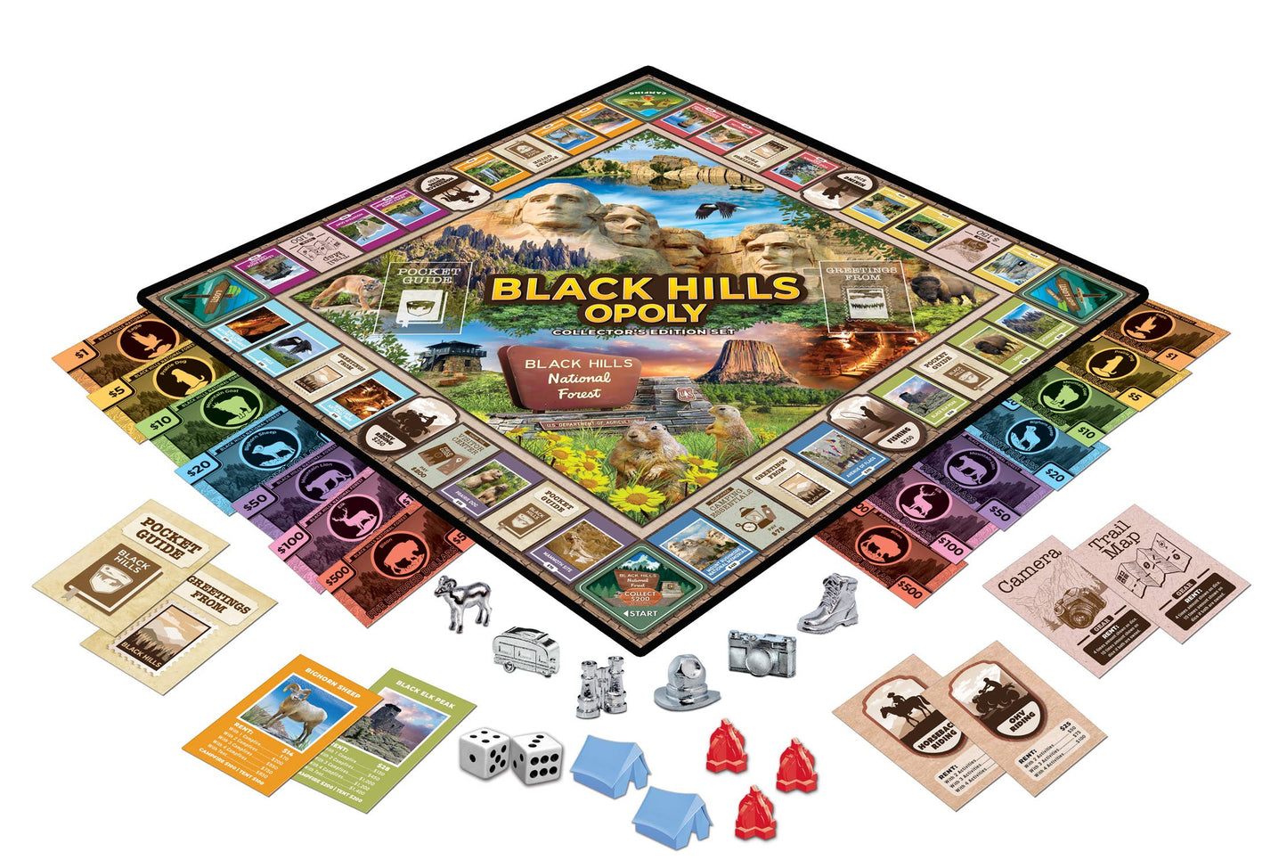 Black Hills Opoly Board Game