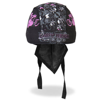 CLEARANCE Leathers Lady Rider Lightweight Headwrap Do-rag Durag Bandana