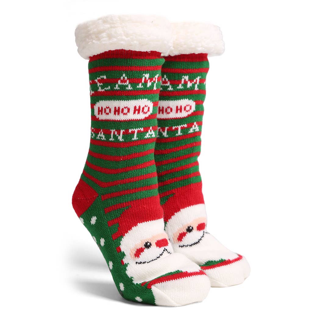 Luxury Soft X-Mas Design Mini Crew Winter Socks