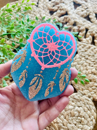 Heart Dreamcatcher Car Freshie