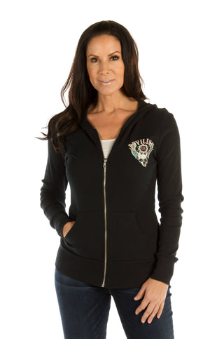 Liberty Wear Black Zipper hoodie