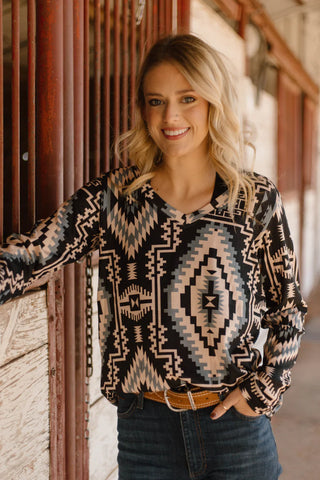 CLEARANCE Kreek Sunburst Ashwood Trail Top