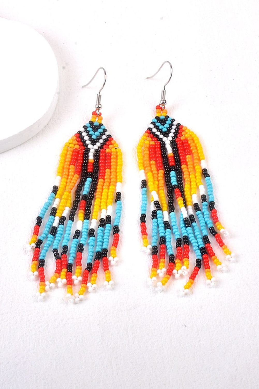 Western Native Bead Earrings