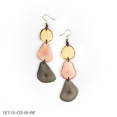 Tagua Bali Earrings