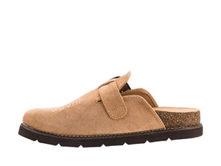 Corky Brokenin Camel bootstich mule slip-on shoe