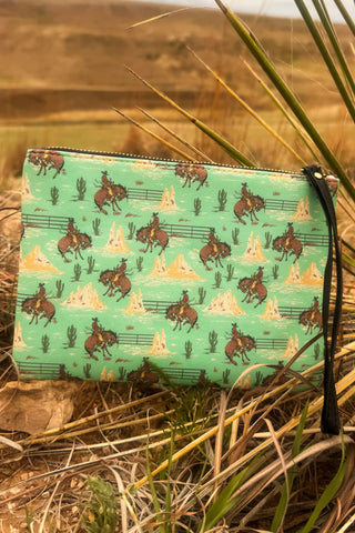 Sterling Kreek Desert Bronc Cosmetic Bag