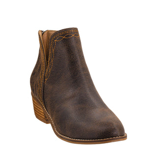 Corky Dive Bar Espresso Crinkle bootie boots