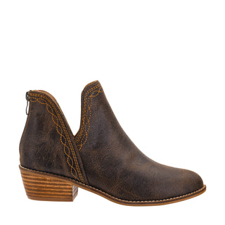 Corky Dive Bar Espresso Crinkle bootie boots