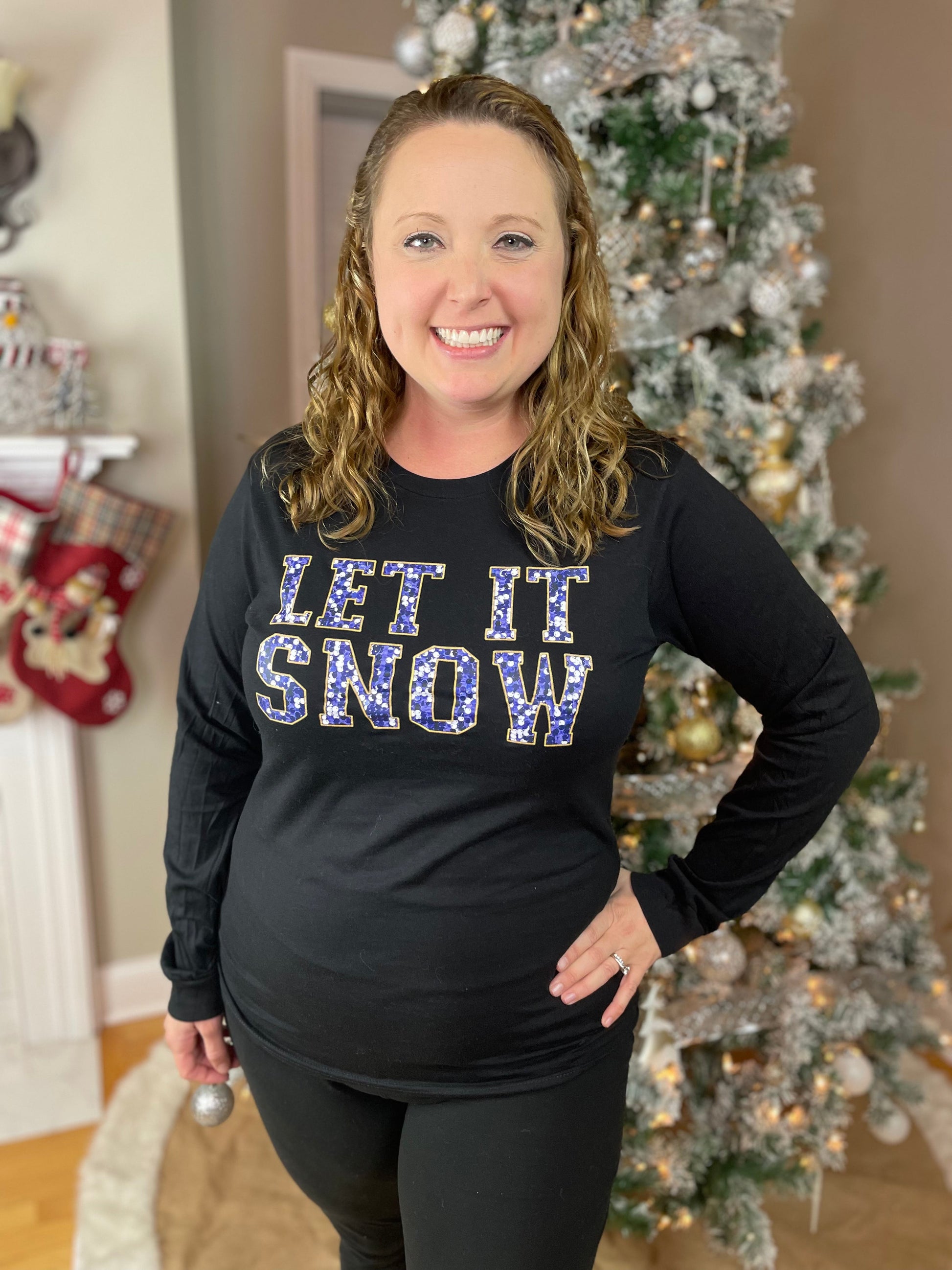 Let it Snow Long Sleeve Tee