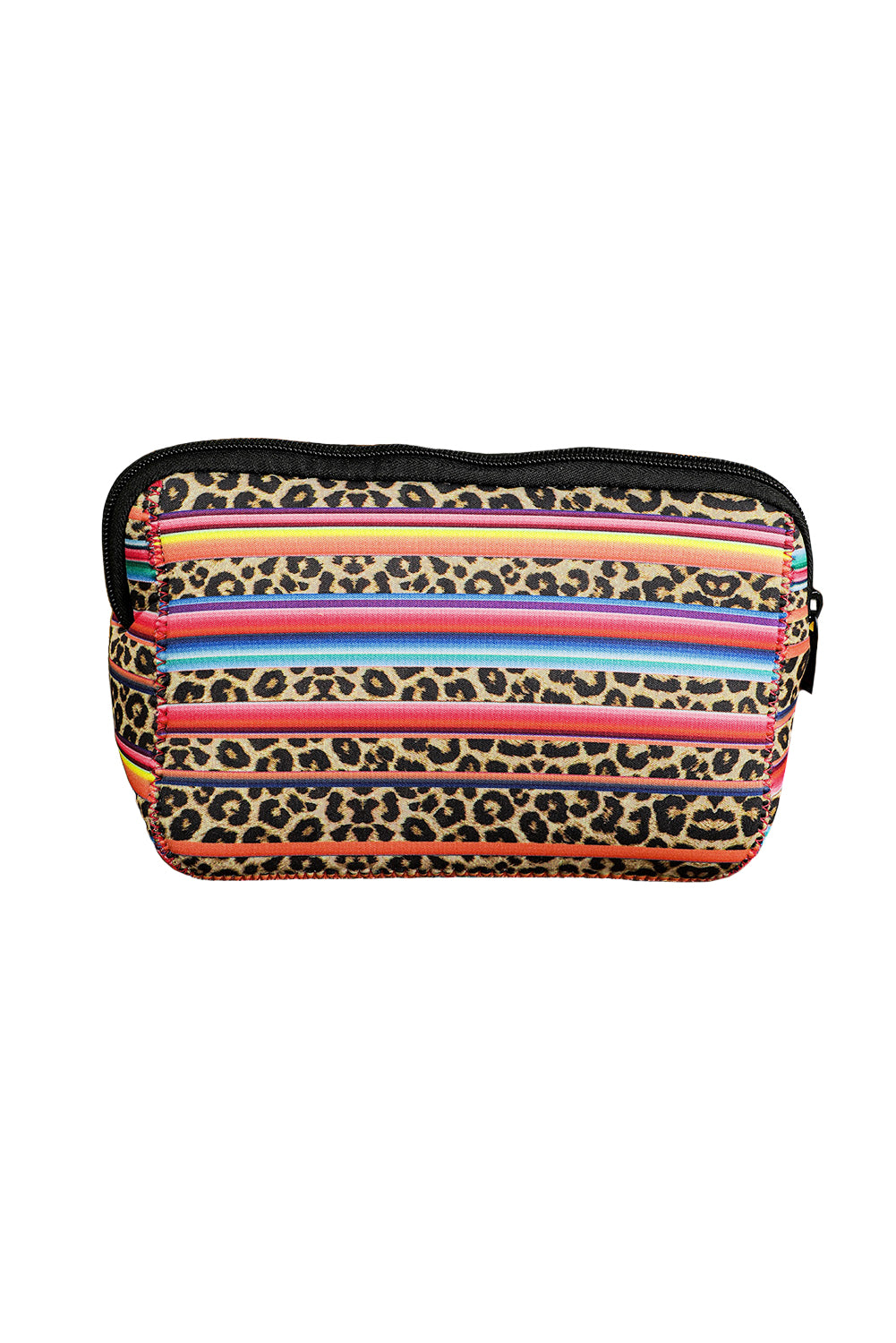 Multicolor Serape Leopard Make up Storage Bag 14*19CM