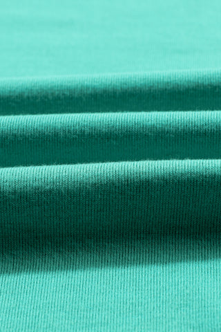 CLEARANCE Green Solid Color Long Sleeve Top