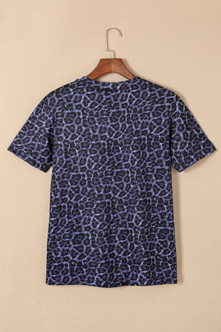 ***CLEARANCE*** Black WILD like the WEST Leopard Tee