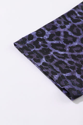***CLEARANCE*** Black WILD like the WEST Leopard Tee