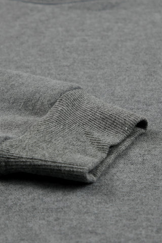 CLEARANCE Block Casual Drop Sleeve Sweatshirt