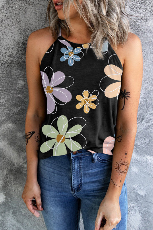 Sweet Floral Tank Top