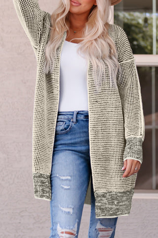 CLEARANCE Long Open Front Cardigan