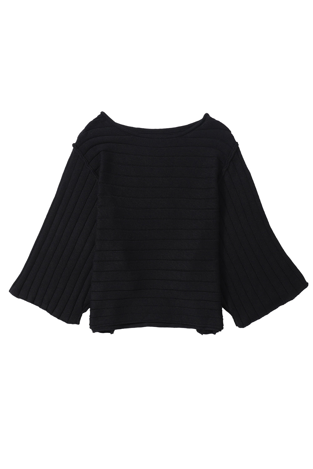 Ribbed Knit Dolman Top