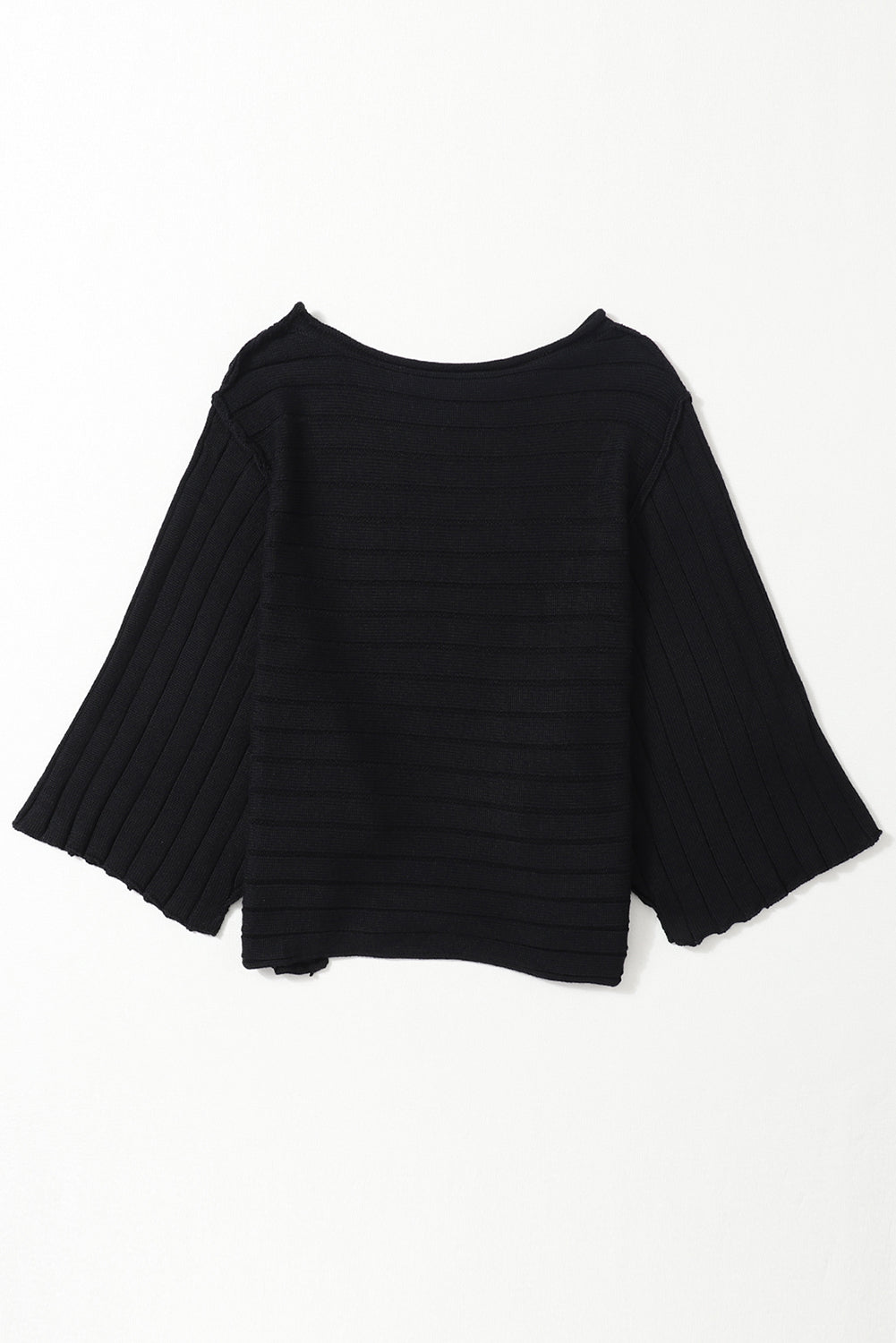 Ribbed Knit Dolman Top