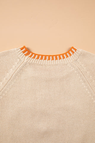 Pumpkin Fall Autumn Halloween Sweater