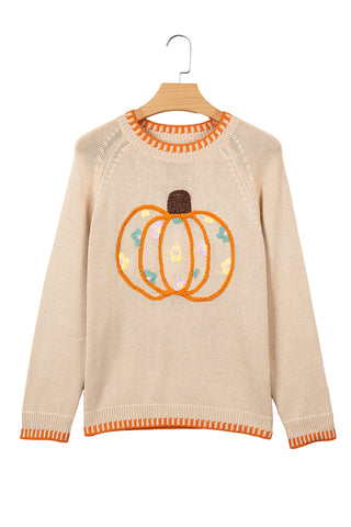 Pumpkin Fall Autumn Halloween Sweater