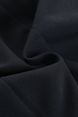 CLEARANCE Black Split Hem High Waist Pants