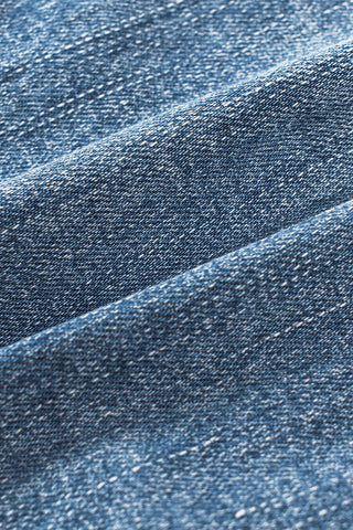 CLEARANCE Blue Valentines Day Heart Patchwork Jeans