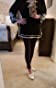Black High Rise Tight Leggings with Waist Cincher