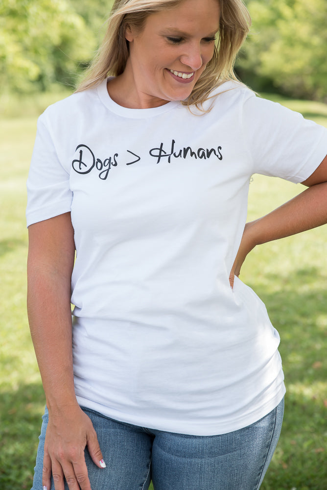 Dogs Over Humans Graphic Tee