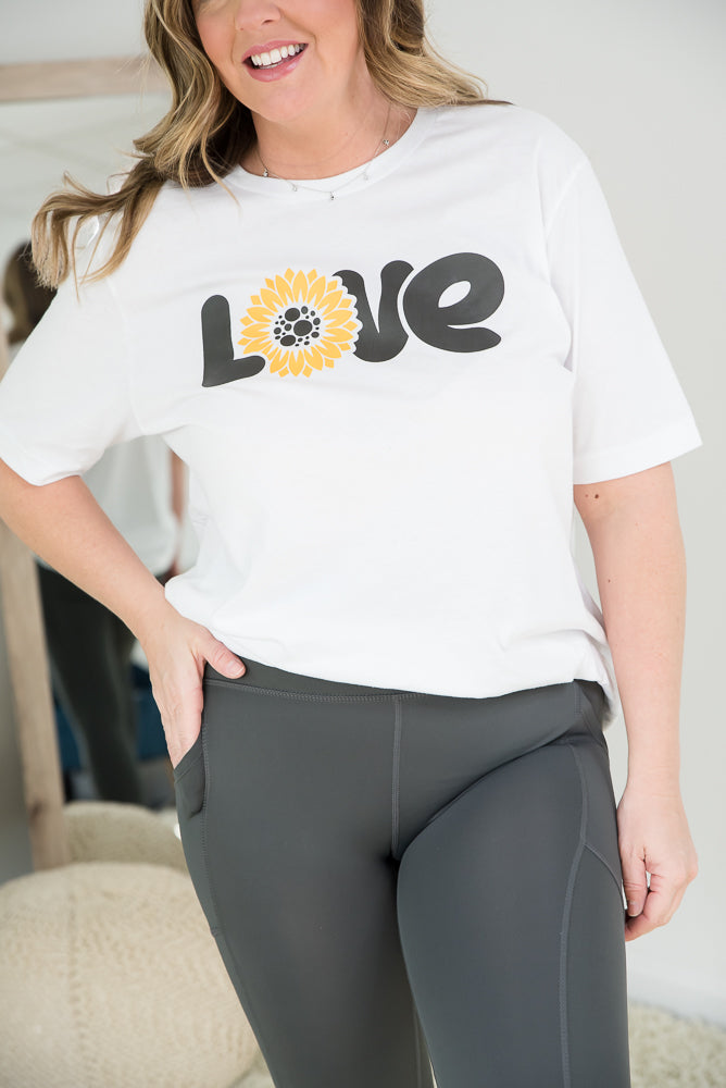 Love Sunflower Tee