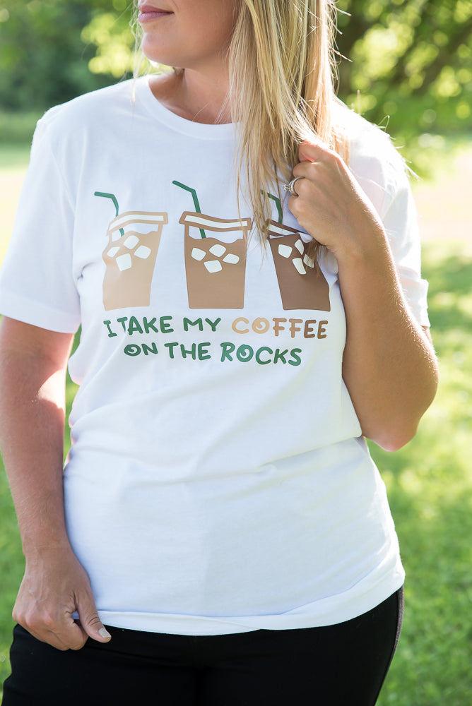 Coffee on the Rocks Graphic Tee