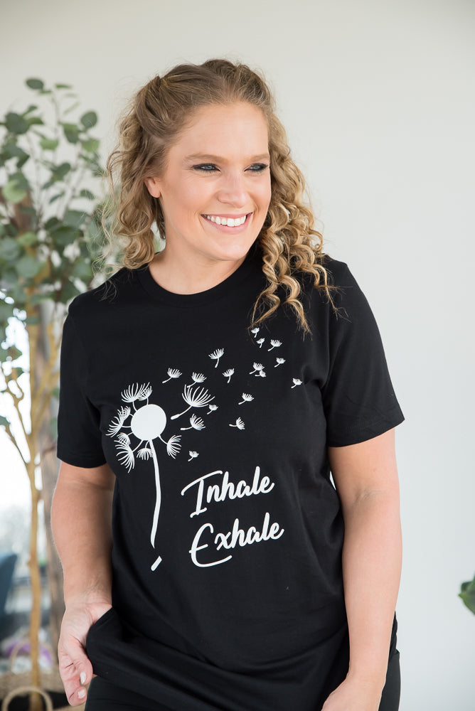 Inhale Exhale Graphic Tee