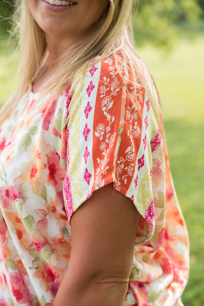 Bright Eyed Floral Top