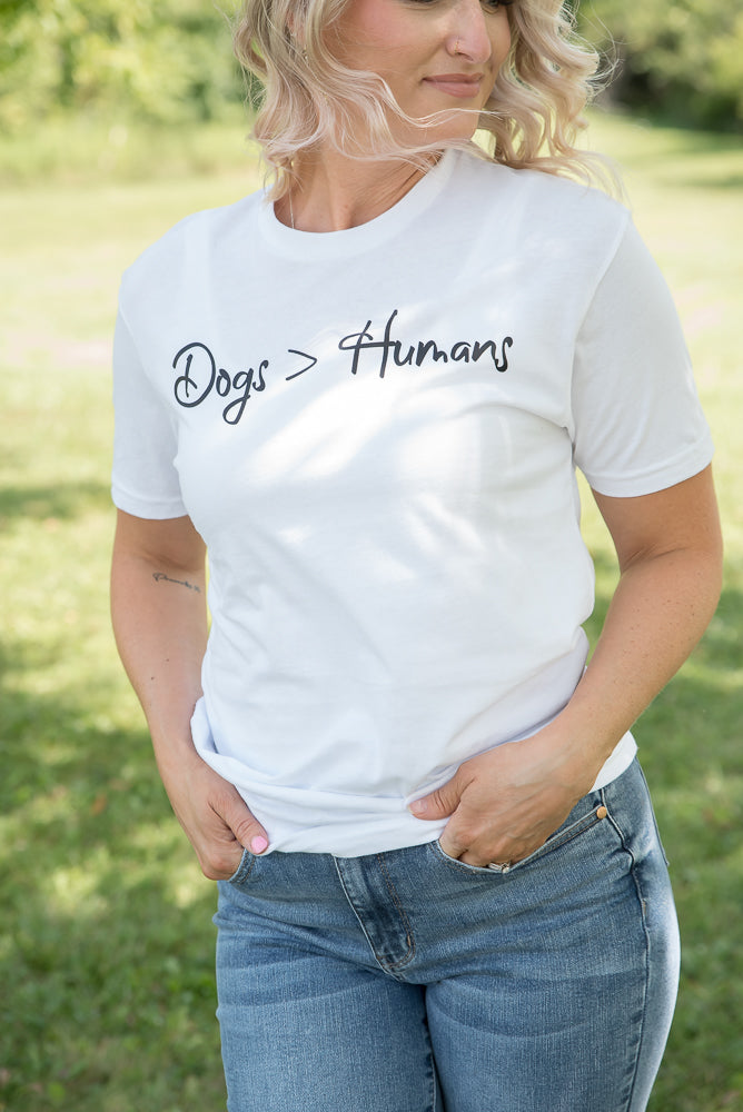 Dogs Over Humans Graphic Tee