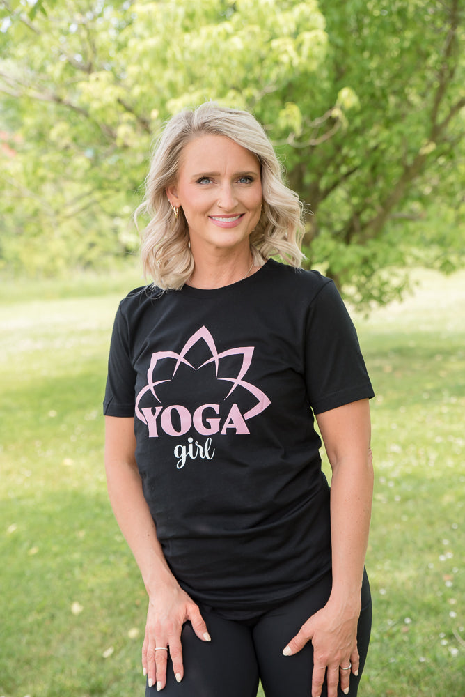 Yoga Girl Graphic Tee