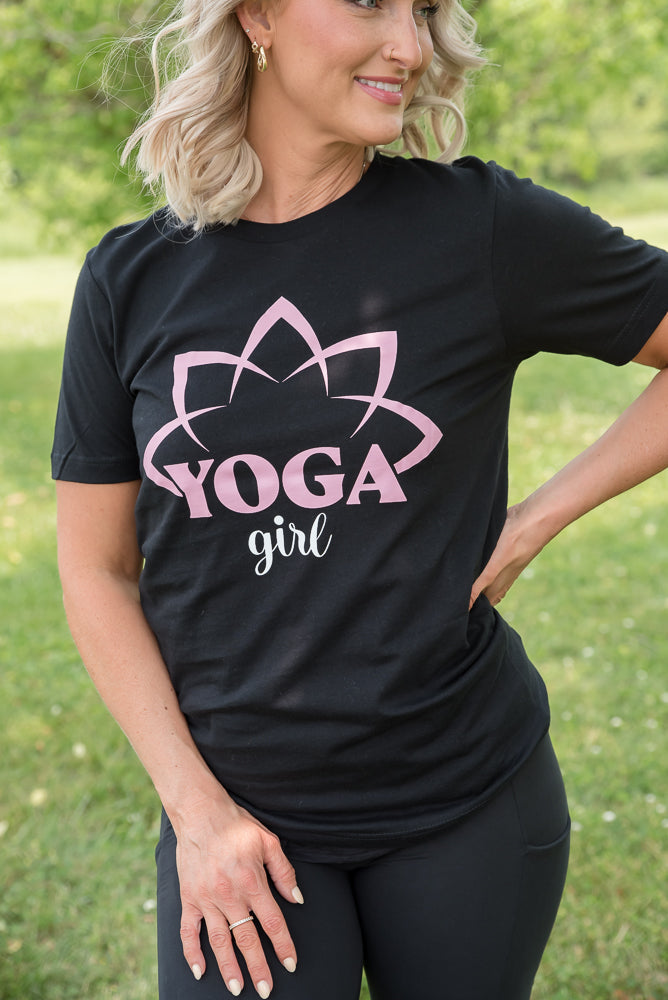 Yoga Girl Graphic Tee