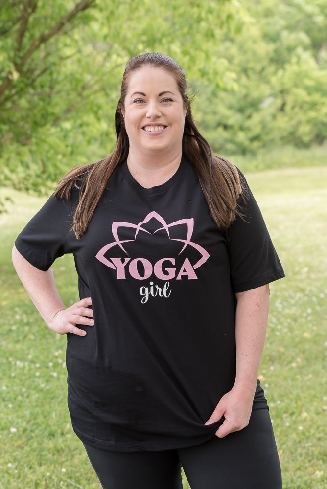 Yoga Girl Graphic Tee